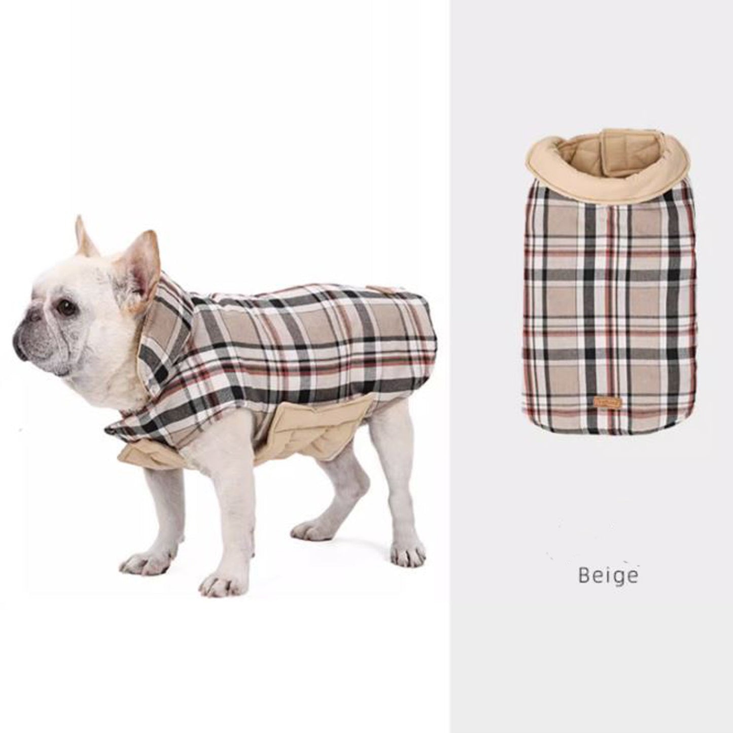 Frenchie-Dual-Layer-Plaid-Vest-www.frenchie.us