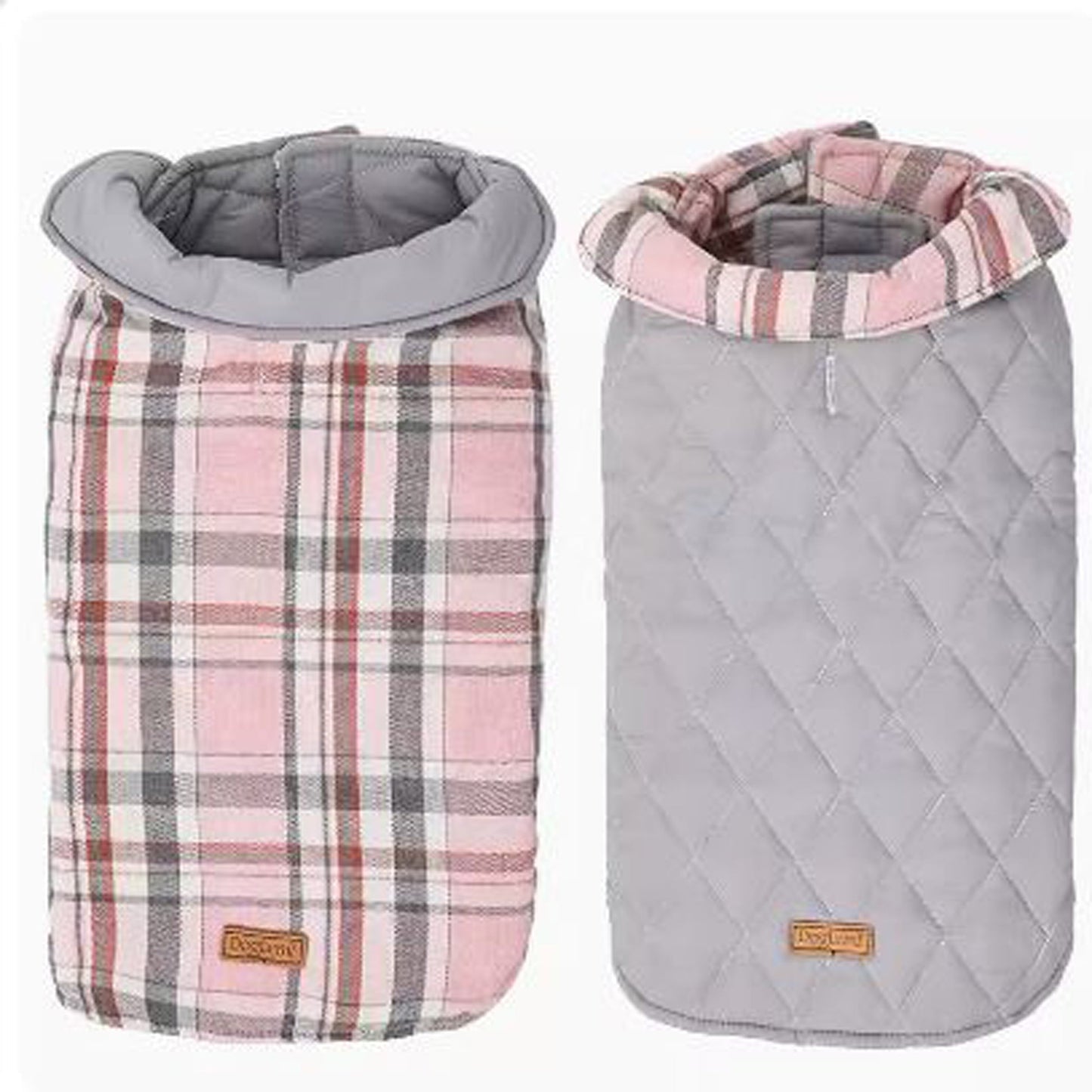 Frenchie-Dual-Layer-Plaid-Vest-www.frenchie.us