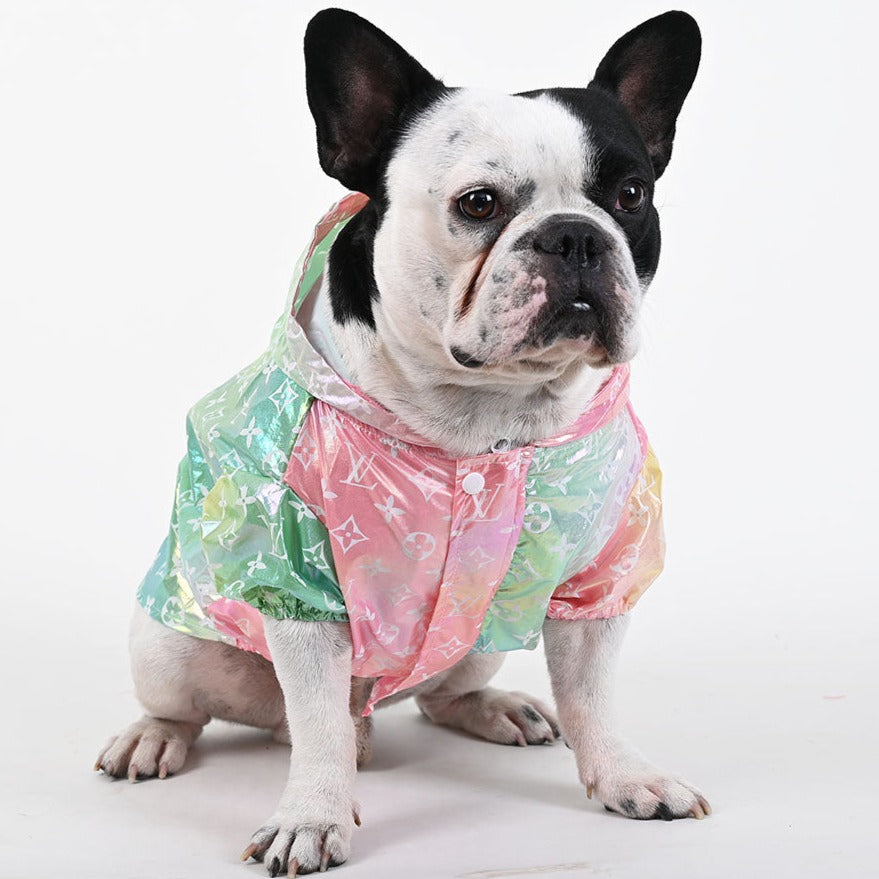 LV Coat - Frenchie raincoat