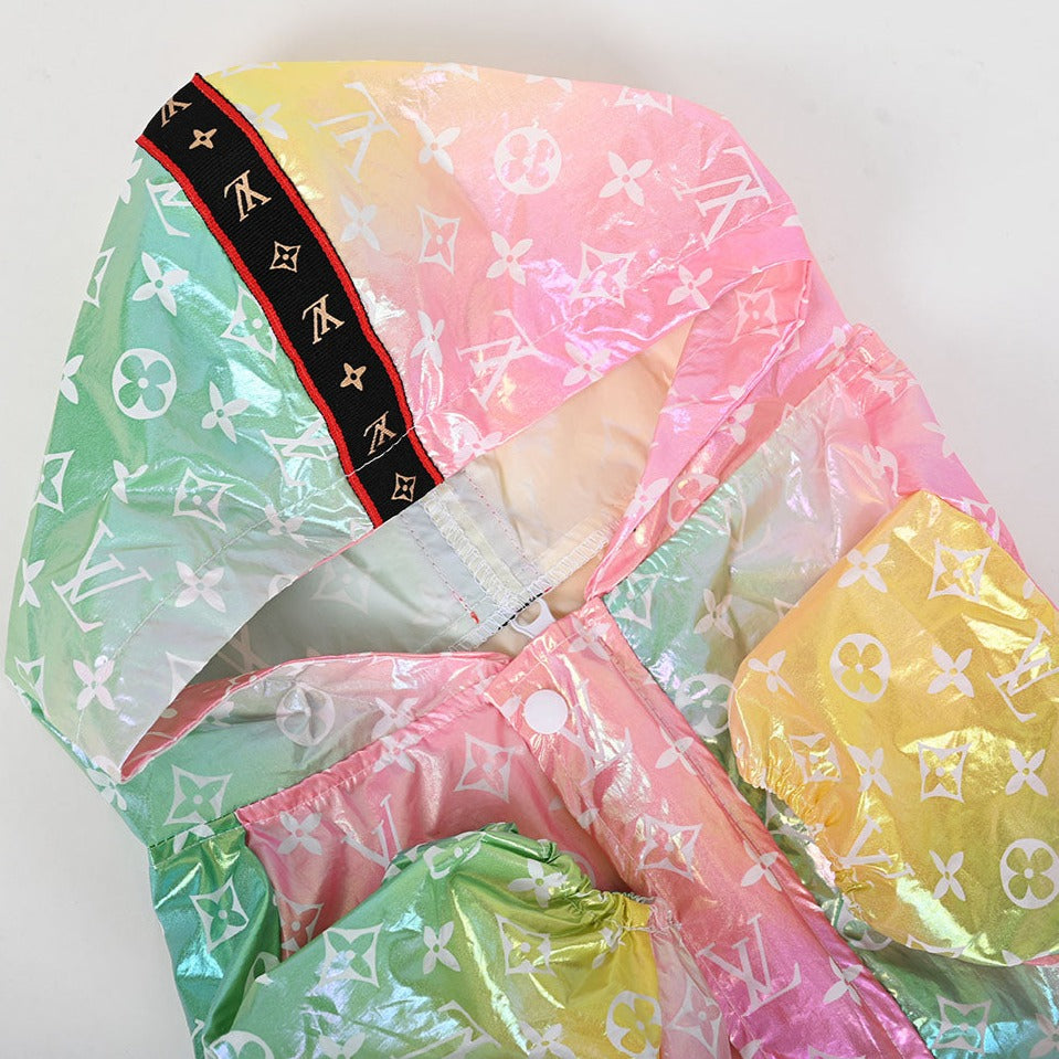 LV Coat - Frenchie raincoat