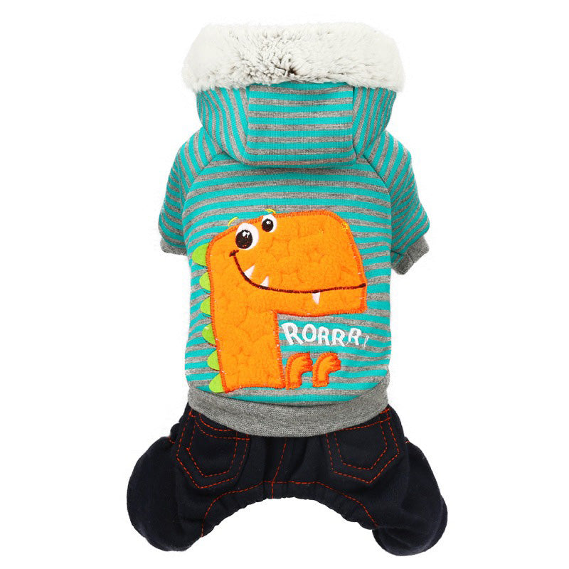 Casual Dino Hoodie