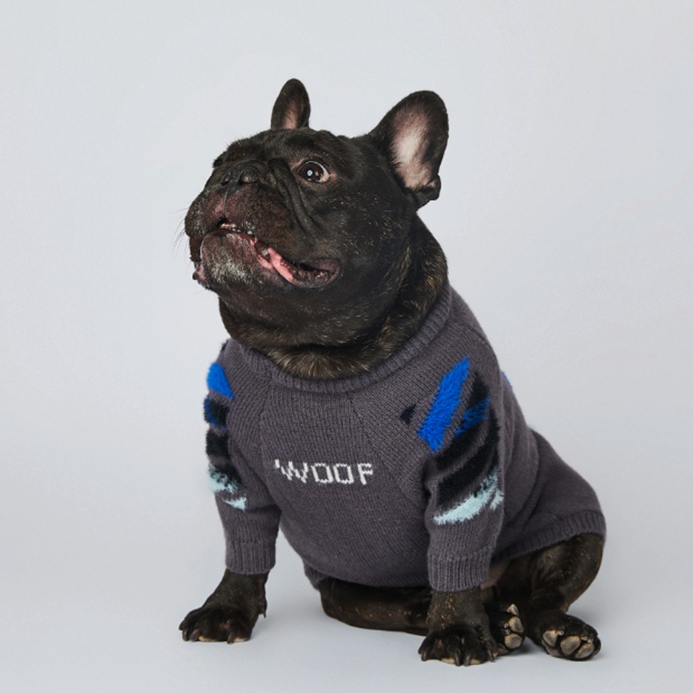 InFrenchie™ - Frenchie Woof Winter Sweater V2 - frenchie.shop