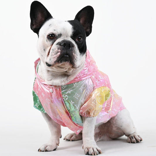 LV Coat - Frenchie raincoat