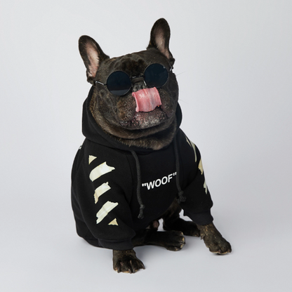 Frenchier™ - French Bulldog Woof Hoodie V1 - frenchie.us