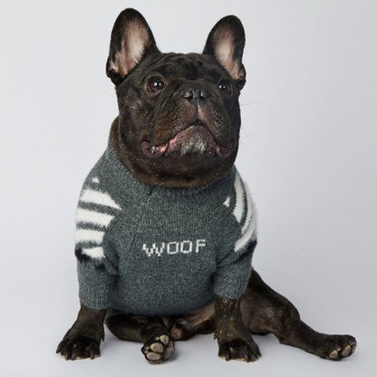 InFrenchie™ - Frenchie Woof Winter Sweater V1 - frenchie.us