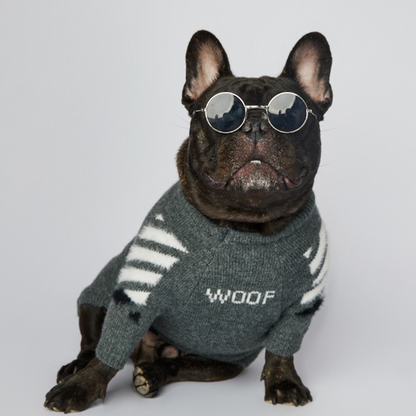 InFrenchie™ - Frenchie Woof Winter Sweater V1 - frenchie.us