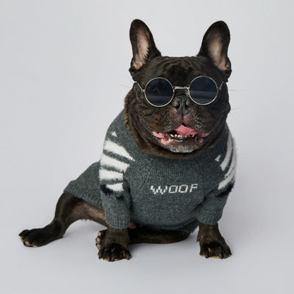 InFrenchie™ - Frenchie Woof Winter Sweater V1 - frenchie.us
